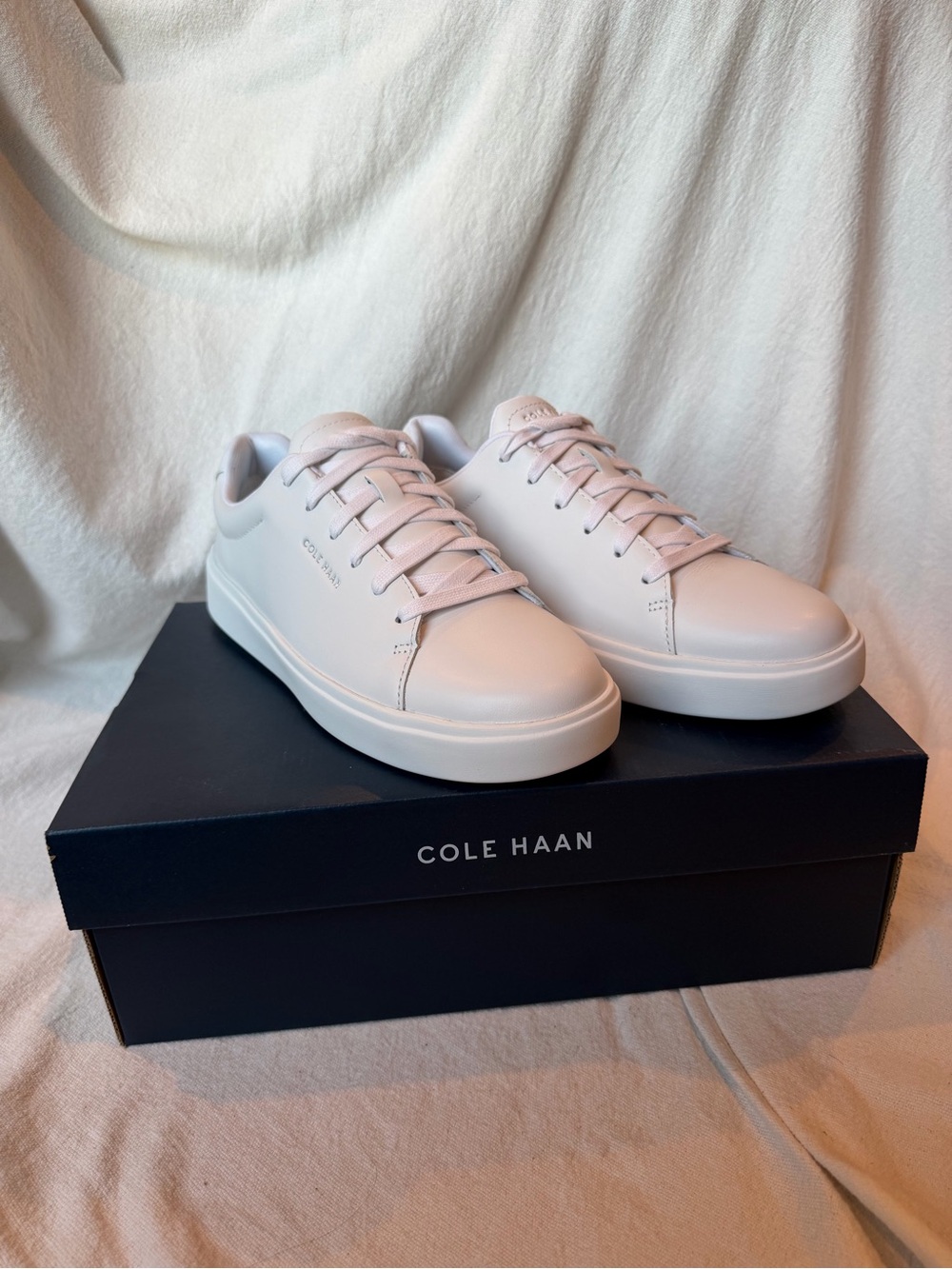 NIB Cole Haan Grand Crosscourt Traveler Sneakers 9.5 White Bluebell W26723